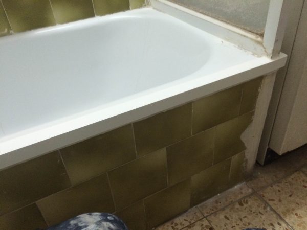 חידוש קנט לאמבטיה ברמת גן - אחרי